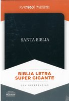 Spanish Reference Bible Super Giant Print, Indexed