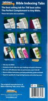 Bible Indexing Tabs, Mini Silver-Edged