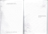 Notebook The Lord is My Light