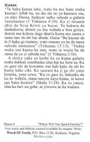 Hausa 4 "Where Will You Spend Eternity?"