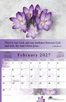 Gospel of Peace 2027 Calendar with verses for Outreach