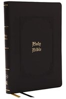 KJV Giant Print Thinline Bible, Black Leathersoft