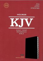 KJV Giant Print Reference Bible with thumb index
