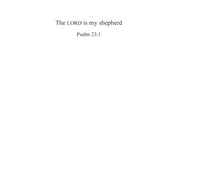Blank Card, Psalm 23:1 (QJ105)