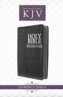 KJV Holy Bible Compact with Zip