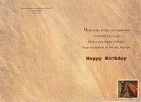Birthday Card SL50051A