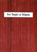 Brief Thoughts on Philippians