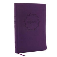 NKJV Bible, Value, Large Print, Thinline Bible, Purple Leathersoft