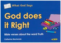 Colouring Book - God does it Right