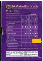 Pocket Reference Bible, 7U-Burgundy