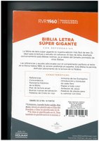 Spanish Reference Bible Super Giant Print