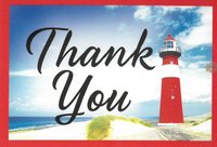 Thank You Tip Card