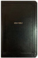 NKJV Personal Size Large Print Reference Bible, Black Leathersoft 2653BK
