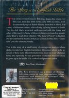 DVD The Story of the English Bible