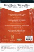 Spanish/English Bible Reina Valera 1960/KJV, Large Print, Indexed