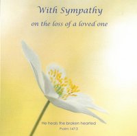 Sympathy Card CDC207