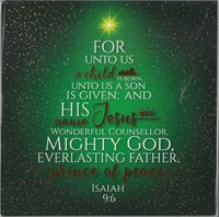 10 Identical Christmas Cards (CM335)