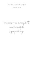 Sympathy Card GG12291
