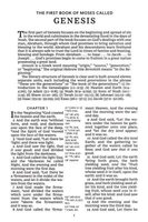 KJV Large Print Center Column Reference Bible with thumb index, Purple