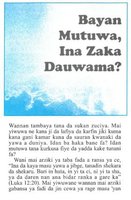 Hausa 4 "Where Will You Spend Eternity?"