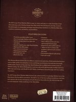 KJV Large Print Thinline Bible, Brown Goatskin