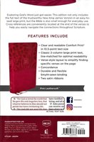 NKJV Personal Size Large Print Reference Bible, Pink Leathersoft 2653PK