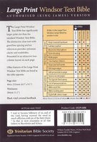 KJV Large Print Windsor Text, Black (35LP/ABK)
