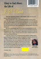 DVD Glory To God Alone : The Life of J. S. Bach