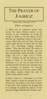 The Prayer of Jabez