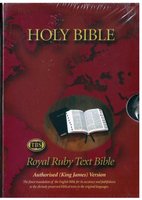 Royal Ruby Text Bible, 31UT