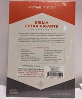 Spanish Bible, Large Print, with References