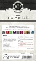 KJV Holy Bible Mini Pocket size with Zip
