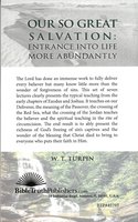 Our so Great Salvation: Entrance into Life more abundantly