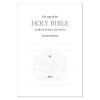 King Charles III Coronation Bible