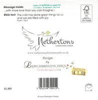 New Baby Granddaughter Card CL293