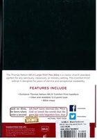 NKJV PEW BIBLE, LARGE PRINT BLACK 1412BLK