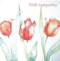 Sympathy Card CAL139