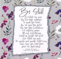 Blank Card, Be Still Ps 46:10 (SD6016)