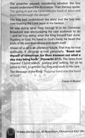A Message from the King