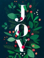 10 Christmas Cards "Joy" SP20004