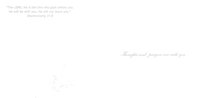 Sympathy Card TE40689A