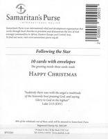 10 Christmas Cards "Following the Star" SP20091