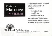 Christian Marriage