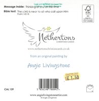 Sympathy Card CAL139