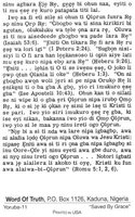 Yoruba 11 Tract "Saved By Grace"