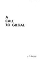 A Call to Gilgal