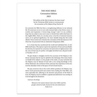 King Charles III Coronation Bible