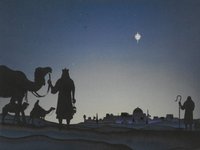 10 Christmas Cards "Yonder Star" SP21057