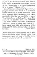 Hausa 2 "I Am The Way"