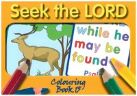 Colouring Book - Seek the Lord